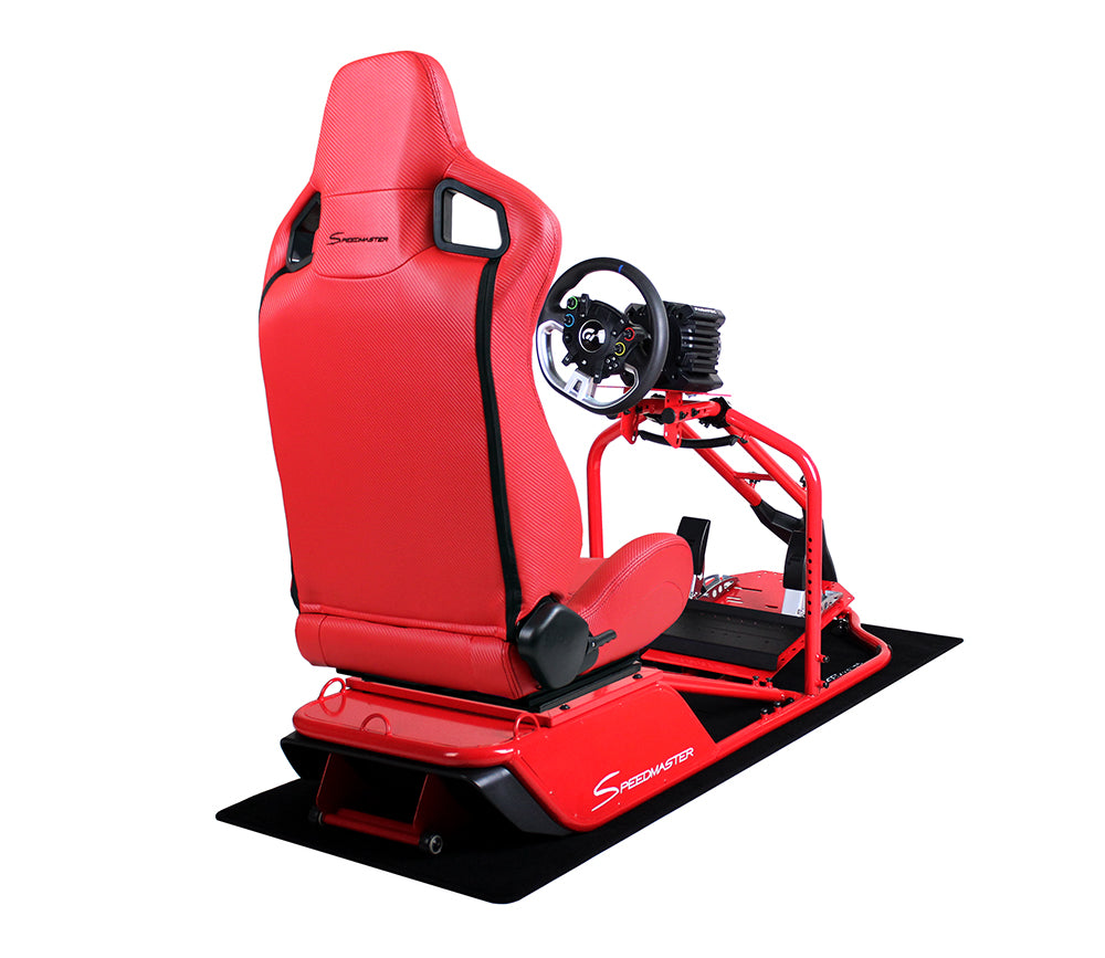 Speedmaster PRO | Kokpit symulatora Zero-Flex / symulator wyścigowy – Czerwony