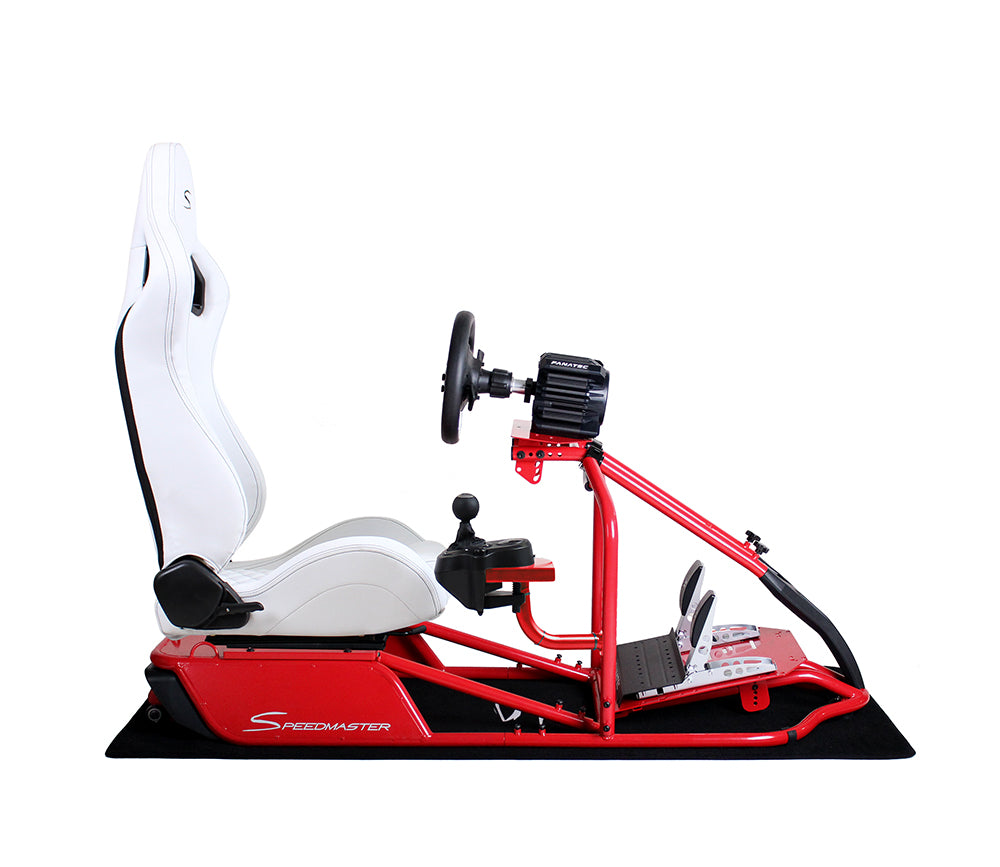 Speedmaster PRO | Kokpit symulatora Zero-Flex / symulator wyścigowy – Czerwony