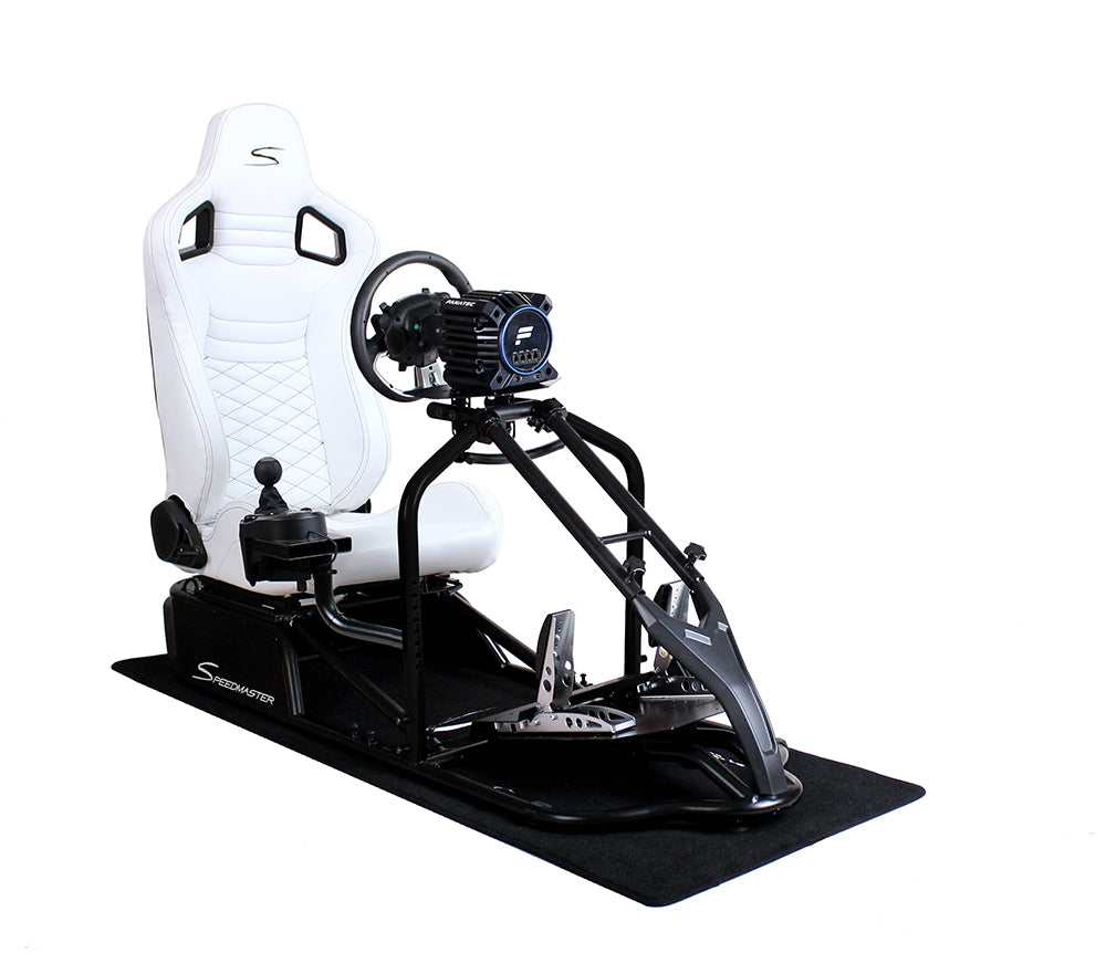 Speedmaster PRO | Zero-Flex Simulator Cockpit / Sim Racing Rig - Schwarz