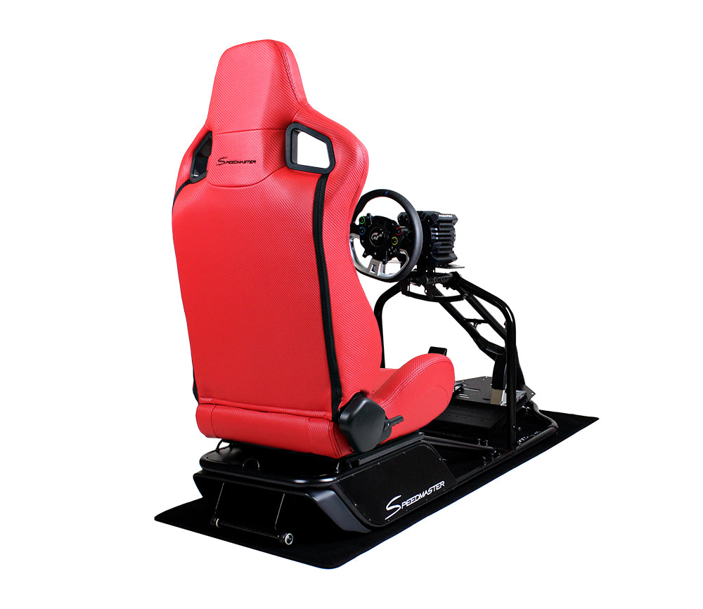 Speedmaster PRO | Zero-Flex Simulator Cockpit / Sim Racing Rig - Schwarz