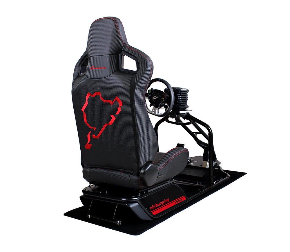 Speedmaster PRO Racing Seat Sim Rig – Black – Nürburgring Nordschleife Edition