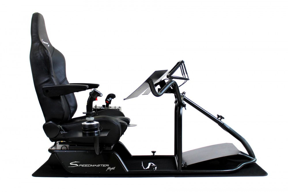 Speedmaster Flight Rig – Black – The Ultimate Flight Simulator Cockpit
