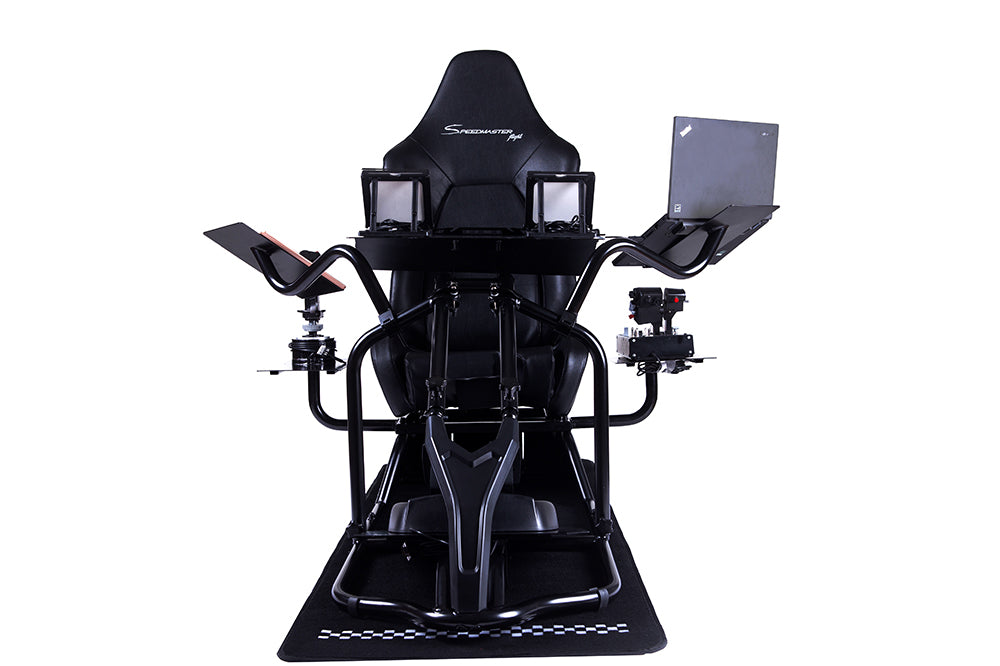 Speedmaster Flight Rig – Black – The Ultimate Flight Simulator Cockpit