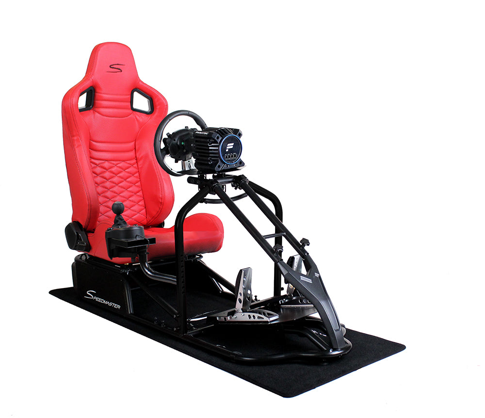 Speedmaster Pro Racing-Seat Sim Rig Schwarz