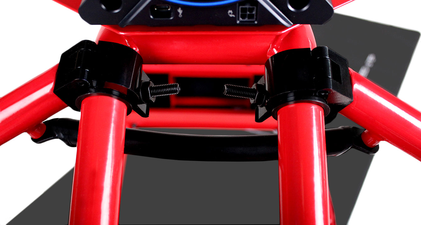 Speedmaster Pro Racing-Seat Sim Rig Rot - Nürburgring Nordschleife Edition