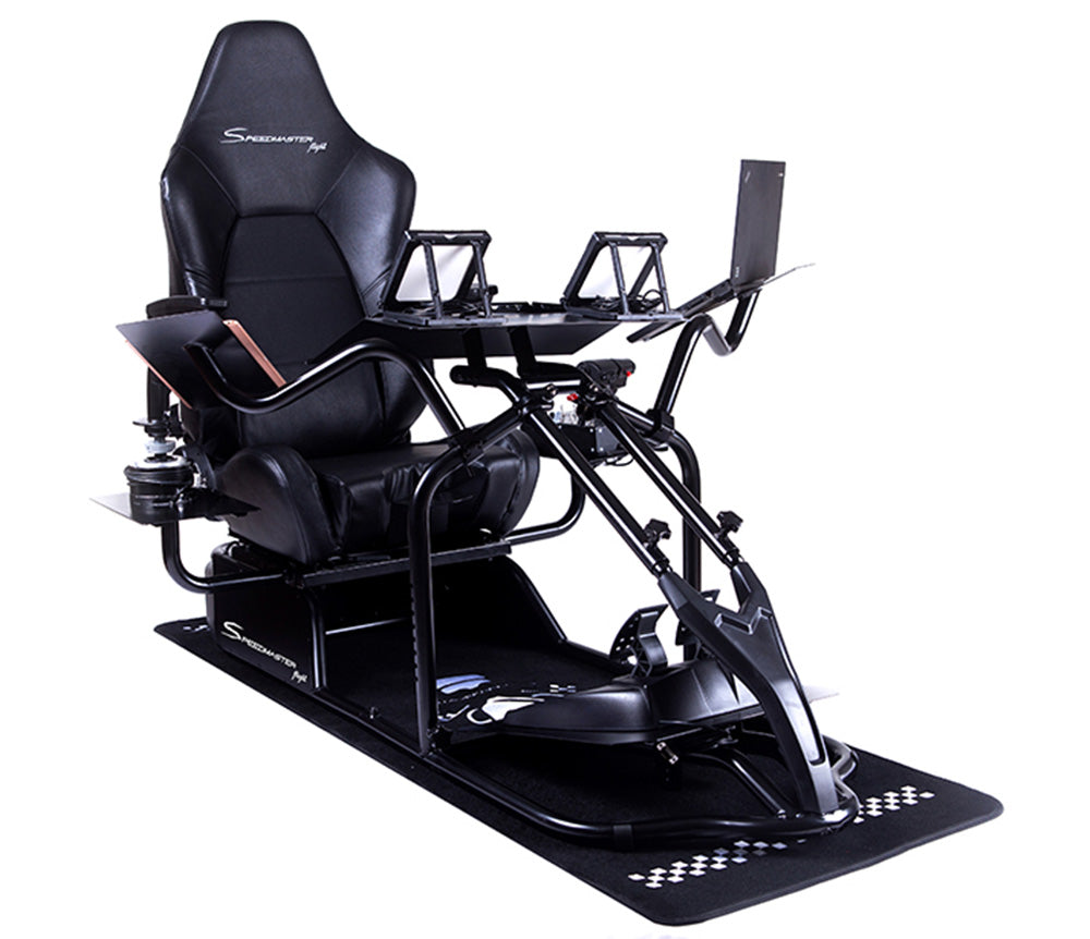 Speedmaster Flight Rig – Black – The Ultimate Flight Simulator Cockpit